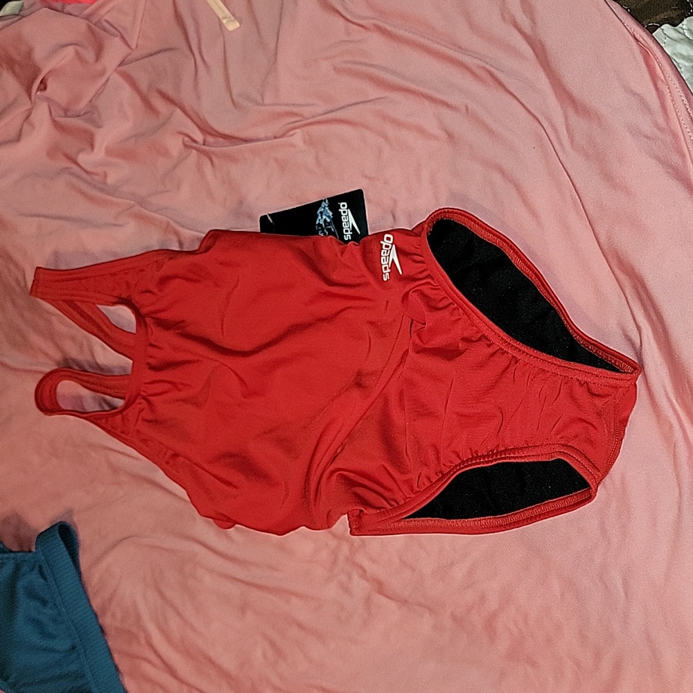 SIZE 12 /28 YOUTH SPEEDO SWIM SUIT NEW